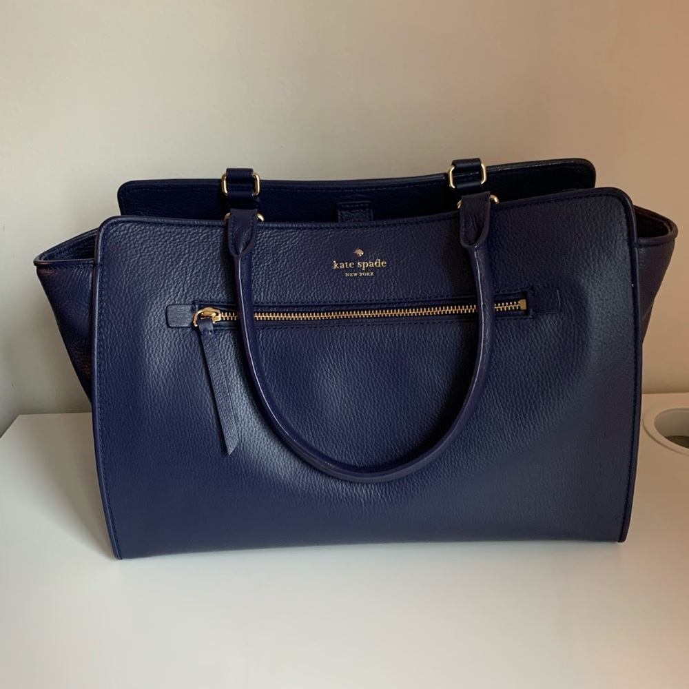 Kate Spade blue/purple satchel